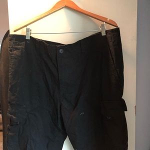 Black Men’s Cargo Shorts